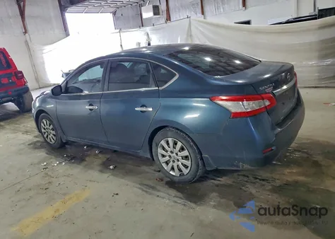 2014 Nissan Sentra S z USA, uszkodzony, nr VIN 1N4AB7AP6EN854994